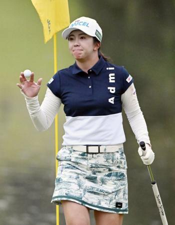 堀琴音が６７で首位浮上　日本女子オープンゴルフ第２日