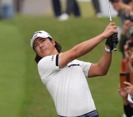 男子ゴルフ　石川遼３オーバー５９位　大会前３９度発熱「スイングよくなかった」