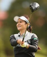 　プロアマ戦に出場した宮里藍さん