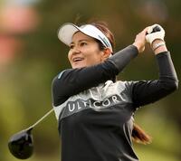 　プロアマ戦に出場した宮里藍さん