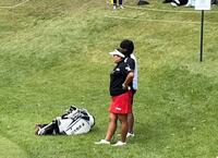 女子ゴルフ ラグビーのレジェンド大畑大介氏がささきしょうこの