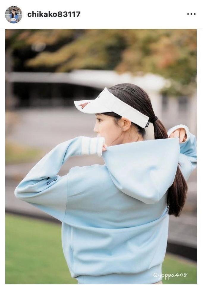 　鈴木愛佳子のインスタグラム（＠ｃｈｉｋａｋｏ８３１１７）から