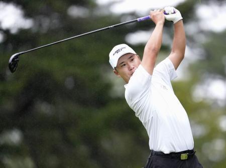 　第１日、３アンダーで暫定首位の長野泰雅＝日光ＣＣ