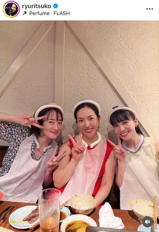 　笠りつ子インスタグラム（ｒｙｕｒｉｔｓｕｋｏ）より