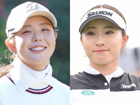 【写真】大親友のかわいすぎる２ショット　吉田優利　仲良し女子ゴルファーと親密姿