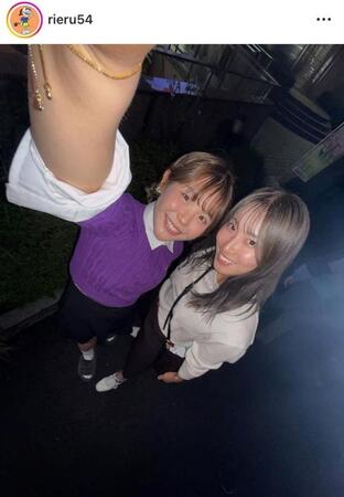 澁澤莉絵瑠インスタグラム（澁澤莉絵瑠インスタグラム）より