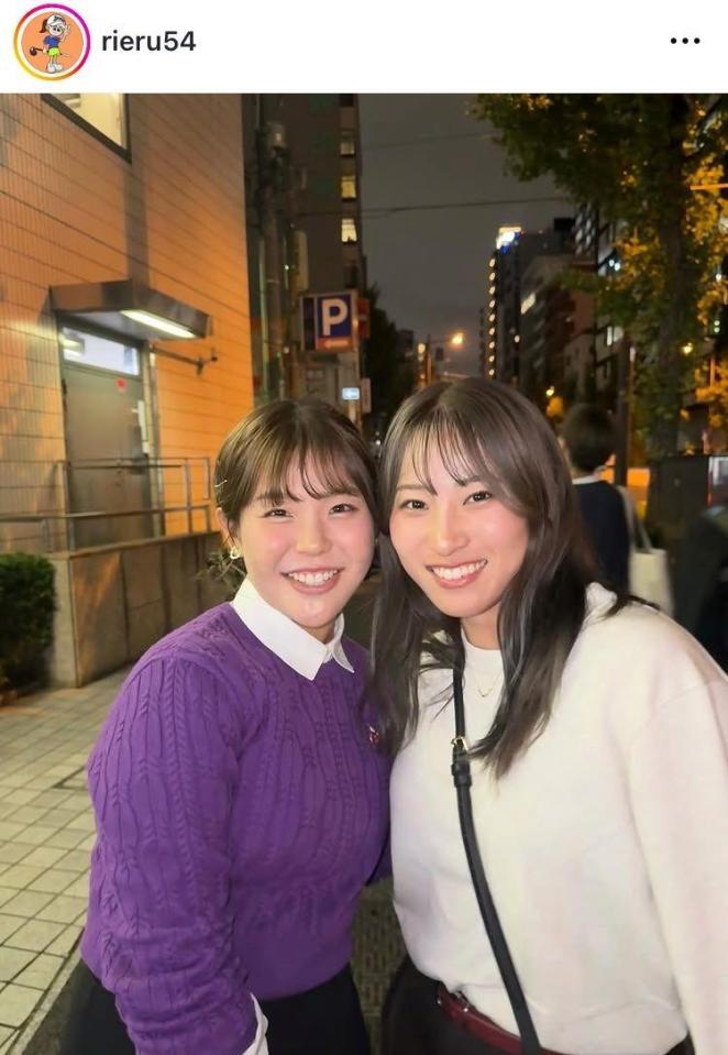 澁澤莉絵瑠インスタグラム（澁澤莉絵瑠インスタグラム）より