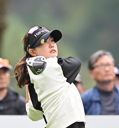 アマチュアのオ・スミンが２日連続３００ヤード超ショット