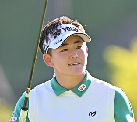 岩井明愛がギャラリー魅了、佐久間賞賛、大会にお願い、の最終日