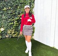 　河本結のインスタグラム＠ｙｕｉｎｏｇｏｌｆｓｔｙｌｅ（１０月２７日付）より