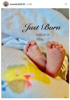 　上田桃子のインスタグラム（ｍｏｍｏｋｏ３０３０）より 