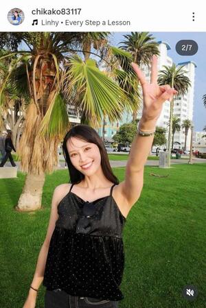 　鈴木愛佳子のインスタグラム（＠ｃｈｉｋａｋｏ８３１１７）から