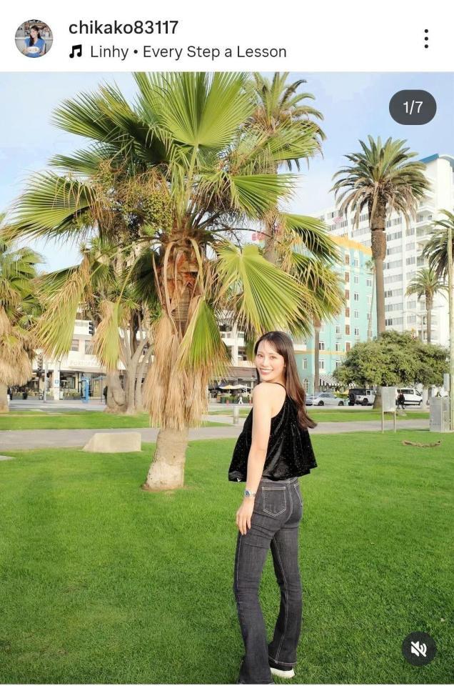 　鈴木愛佳子のインスタグラム（＠ｃｈｉｋａｋｏ８３１１７）から