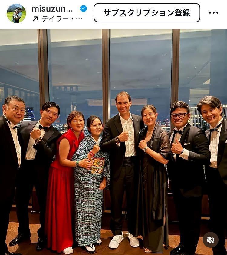 　成田美寿々インスタグラム（ｍｉｓｕｚｕｎａｒｉｔａ）より