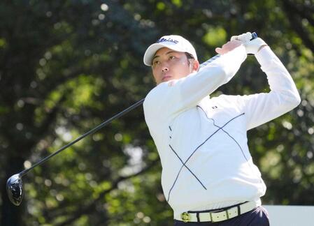 前田光史朗　プロ初体験！首位　パター変更が奏功　目標は最終日・最終組に松山英樹と回ること