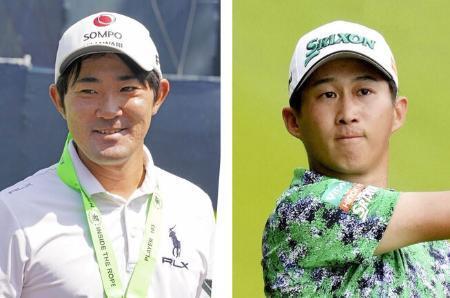 金谷拓実と星野陸也が88位発進 米男子ゴルフ第1日