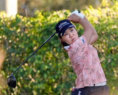 畑岡、岩井明、竹田が9位 米女子ゴルフ、CMEツアー