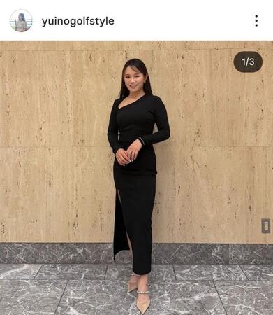　河本結のインスタグラム（＠ｙｕｉｎｏｇｏｌｆｓｔｙｌｅ）から