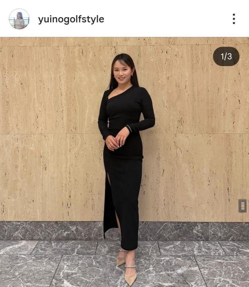 　河本結のインスタグラム（＠ｙｕｉｎｏｇｏｌｆｓｔｙｌｅ）から