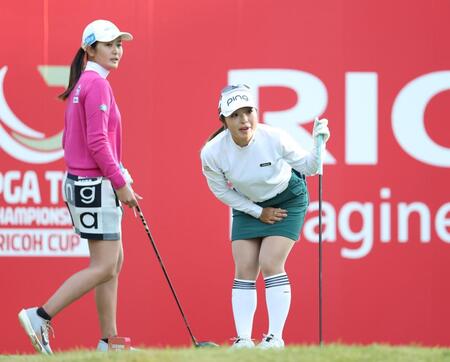 女王・佐久間朱莉「別人のゴルフができた」出だし５番までに４ボギーも巻き返す