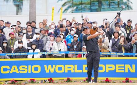松坂大輔 予選通過ラインへ4打差「上出来。最高のゴルフ」ギャラリーも大注目“平成の怪物”のアナウンスも