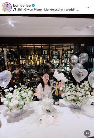 　イ・ボミのインスタグラム（ｂｏｍｅｅ．ｌｅｅ）より