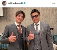 上林誠知インスタグラム（ｓｅｉｊｉ．ｕｅｂａｙａｓｈｉ）より