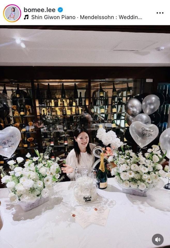 　イ・ボミのインスタグラム（ｂｏｍｅｅ．ｌｅｅ）より
