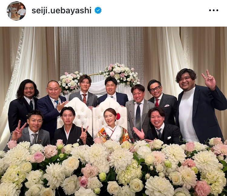 上林誠知インスタグラム（ｓｅｉｊｉ．ｕｅｂａｙａｓｈｉ）より