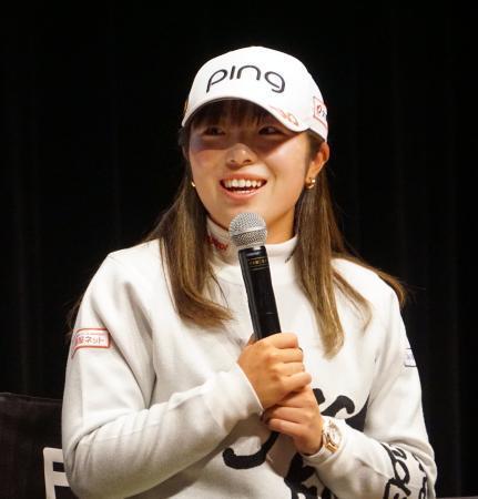 佐久間朱莉「いいシーズン」 女子ゴルフ、初の年間女王に