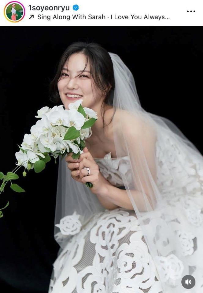 柳簫然さんインスタグラム（１ｓｏｙｅｏｎｒｙｕ）より