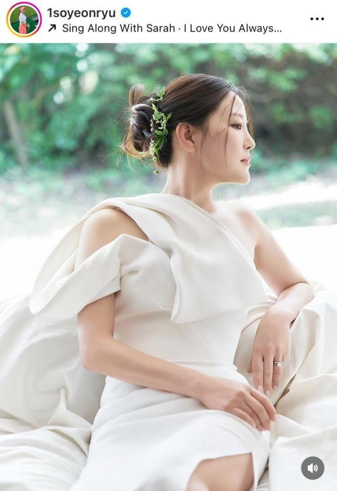 柳簫然さんインスタグラム（１ｓｏｙｅｏｎｒｙｕ）より