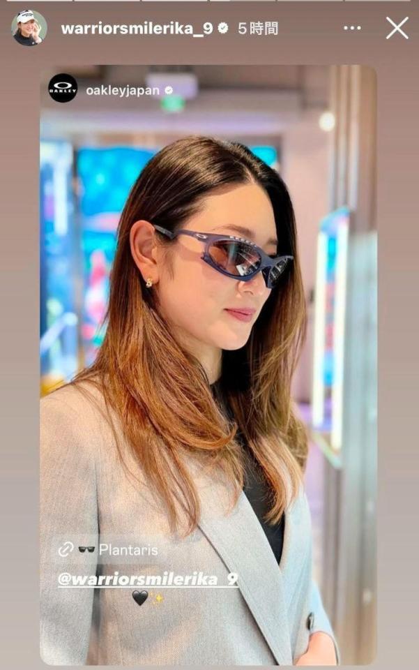 　オークリージャパンのインスタグラム（＠ｏａｋｌｅｙｊａｐａｎ）から