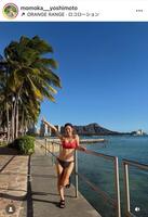 　吉本百花インスタグラム（ｍｏｍｏｋａ＿＿ｙｏｓｈｉｍｏｔｏ）より