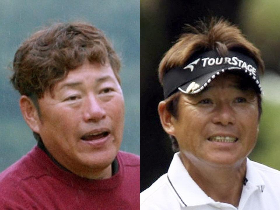 　尾崎健夫（左）と尾崎直道