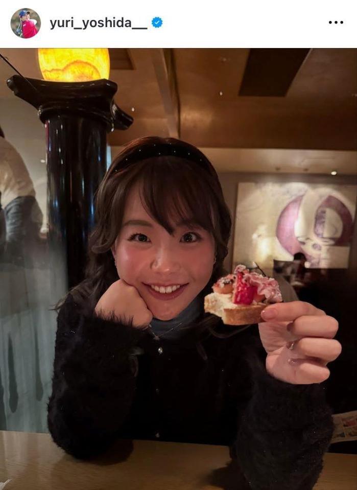 吉田優利インスタグラム（ｙｕｒｉ＿ｙｏｓｈｉｄａ＿＿）より