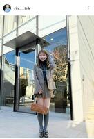 吉田鈴のインスタグラム（＠ｒｉｎ＿ｔｎｋ）から