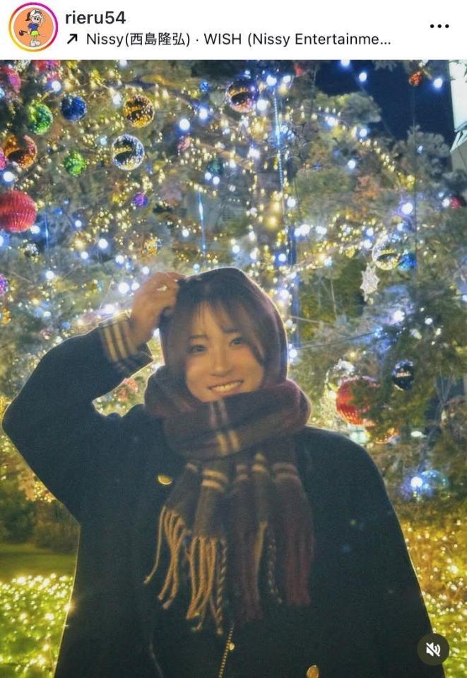 　渋沢莉絵留インスタグラム（ｒｉｅｒｕ５４）より