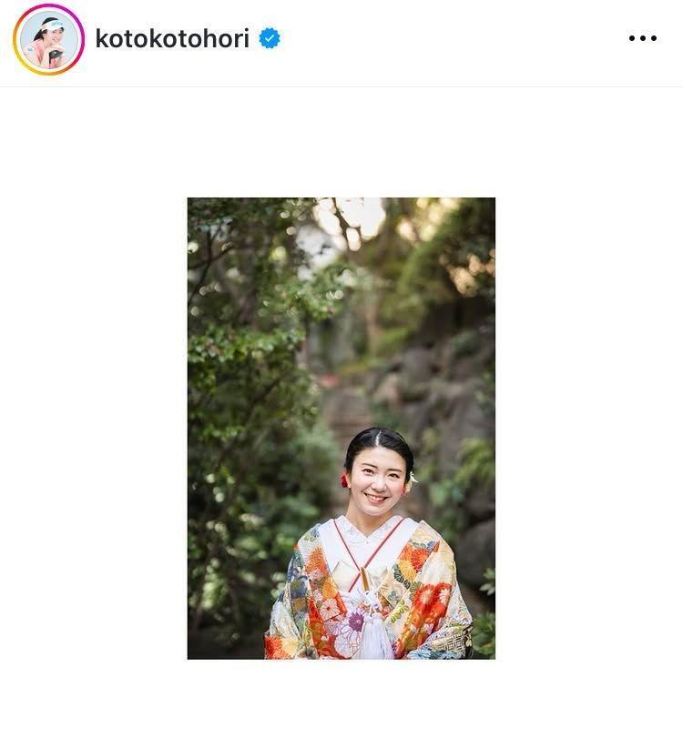 　堀琴音インスタグラム（ｋｏｔｏｋｏｔｏｈｏｒｉ）より