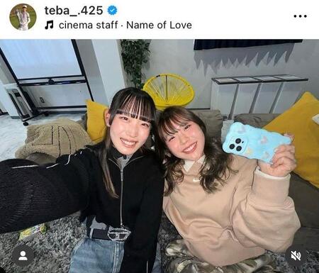 馬場咲希インスタグラム（ｔｅｂａ＿．４２５）より
