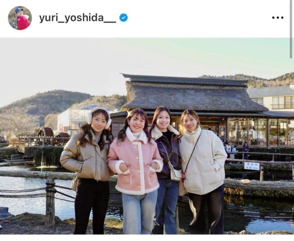 吉田優利インスタグラム（ｙｕｒｉ＿ｙｏｓｈｉｄａ＿＿）より