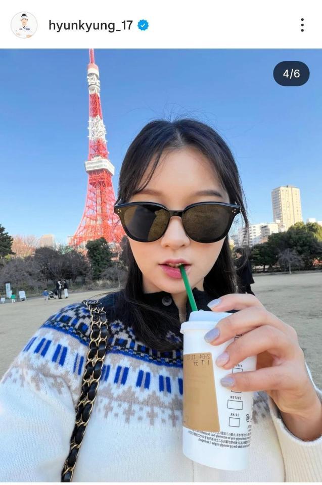 パク・ヒョンギョンのインスタグラム（＠ｈｙｕｎｋｙｕｎｇ＿１７）から