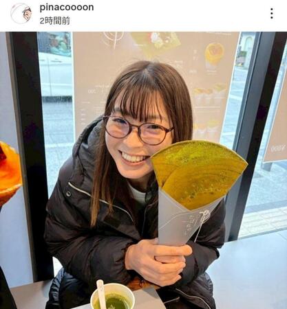 　渋野日向子のインスタグラム（ｐｉｎａｃｏｏｏｏｎ）より