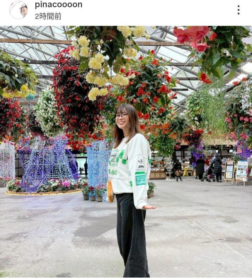 　渋野日向子のインスタグラム（ｐｉｎａｃｏｏｏｏｎ）より