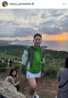 山下美夢有インスタグラム（ｍｉｙｕｕ＿ｙａｍａｓｈｉｔａ）より