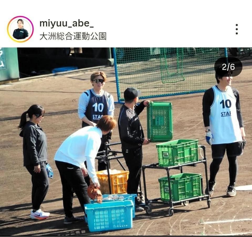 阿部未悠のインスタグラム（＠ｍｉｙｕｕ＿ａｂｅ＿）から