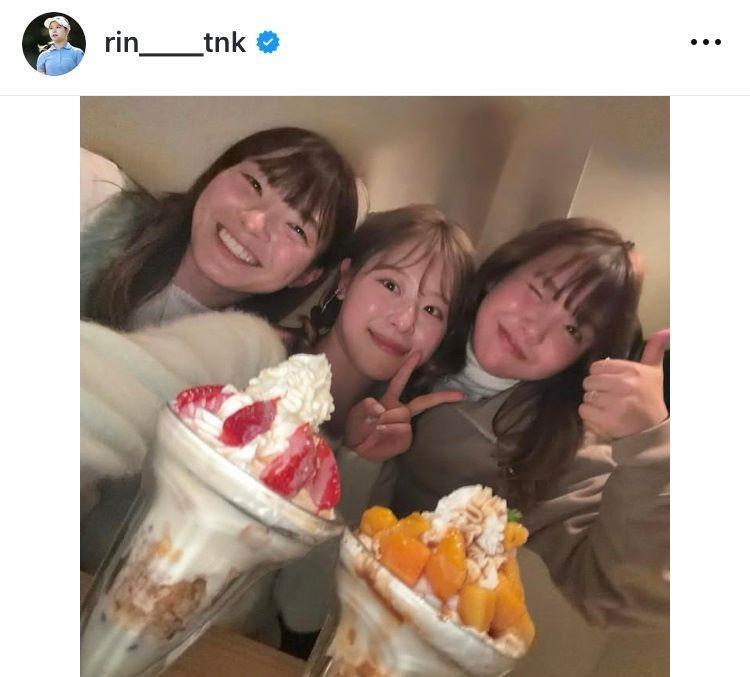 吉田鈴インスタグラム（ｒｉｎ＿＿＿＿ｔｎｋ）より