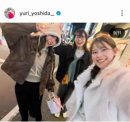 吉田優利のインスタグラム（＠ｙｕｒｉ＿ｙｏｓｈｉｄａ＿）から