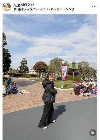 佐久間朱莉のインスタグラム（＠ｓ＿ｇｏｌｆ１２１１）から