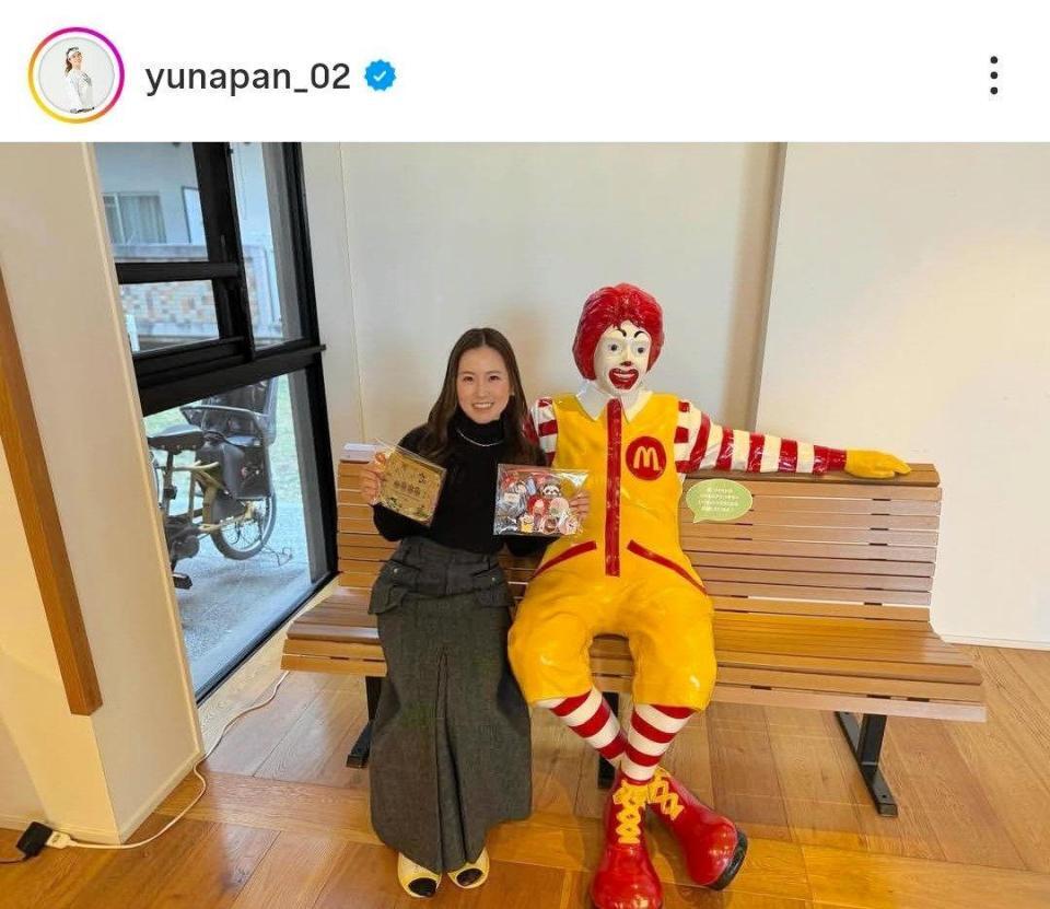　西村優菜のインスタグラム（ｙｕｎａｐａｎ＿０２）より 